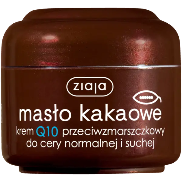 Крем против морщин Q10 для нормальной и сухой кожи, 50 мл Ziaja Masło kakaowe
Крем против морщин Q10 для нормальной и сухой кожи, 50 мл Ziaja Masło kakaowe