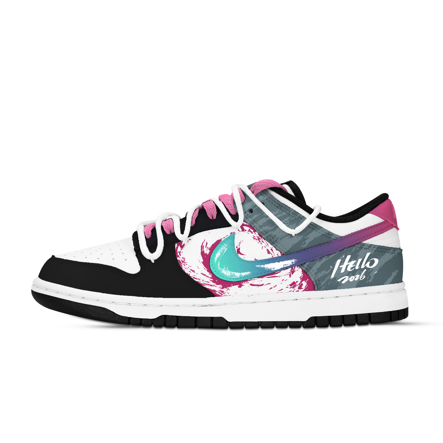 Dunk Pen Stroke Painting устойчивые к истиранию низкие кроссовки для скейтбординга Unisex черный белый розовый Nike, розовый
Dunk Pen Stroke Painting устойчивые к истиранию низкие кроссовки для скейтбординга Unisex черный белый розовый Nike, розовый