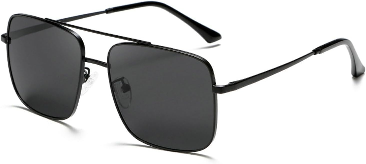 Солнцезащитные очки в стиле ретро квадратной формы для женщин и мужчин, очки-пилот, модные винтажные большие очки в металлической оправе с защитой от УФ-излучения mincl, C3
Солнцезащитные очки в стиле ретро квадратной формы для женщин и мужчин, очки-пилот, модные винтажные большие очки в металлической оправе с защитой от УФ-излучения mincl, C3