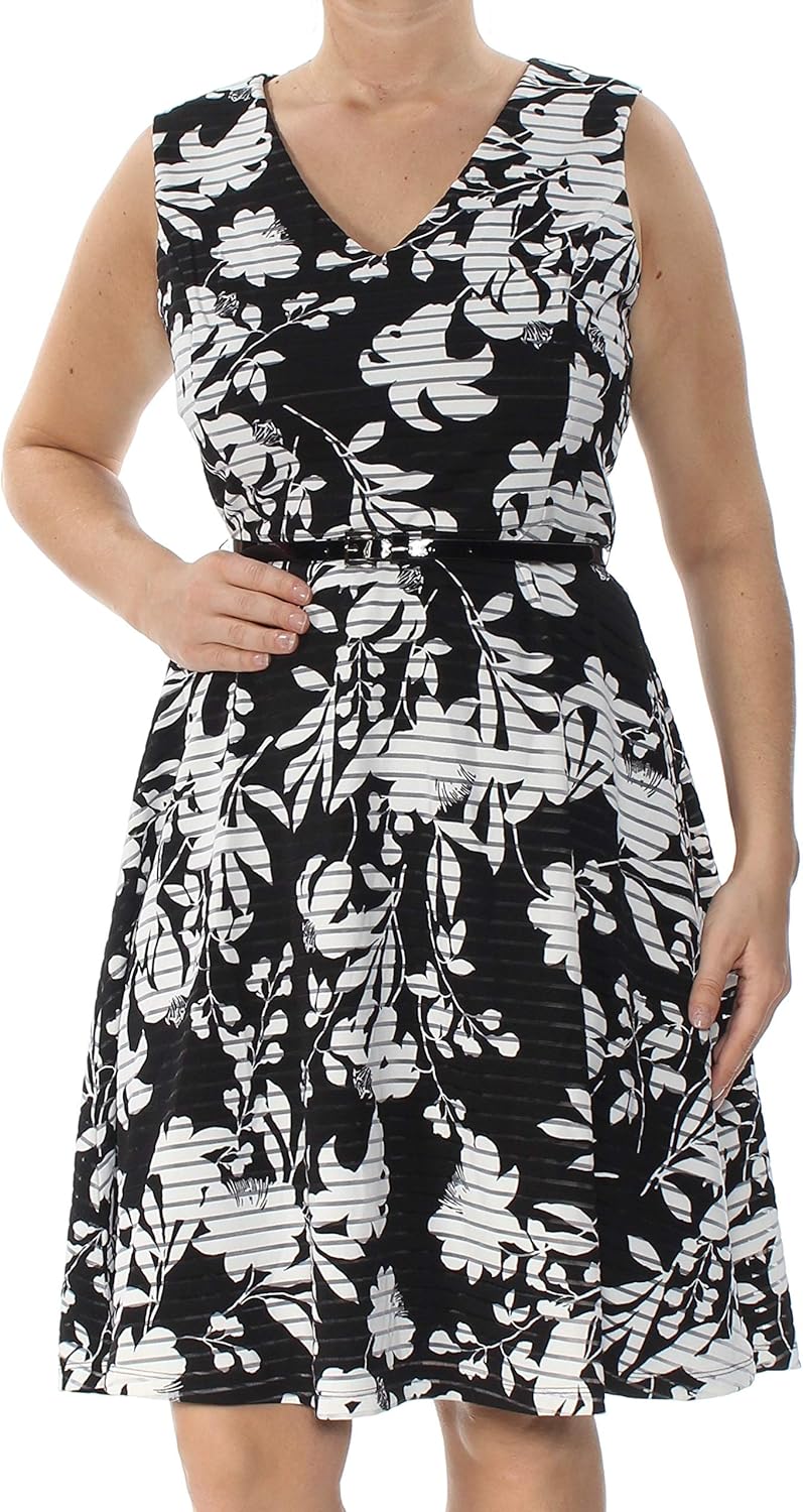 Женское платье Tommy Hilfiger Sheer Striped Scuba Crepe с V-образным вырезом и расклешенной юбкой, Black Multi
Женское платье Tommy Hilfiger Sheer Striped Scuba Crepe с V-образным вырезом и расклешенной юбкой, Black Multi