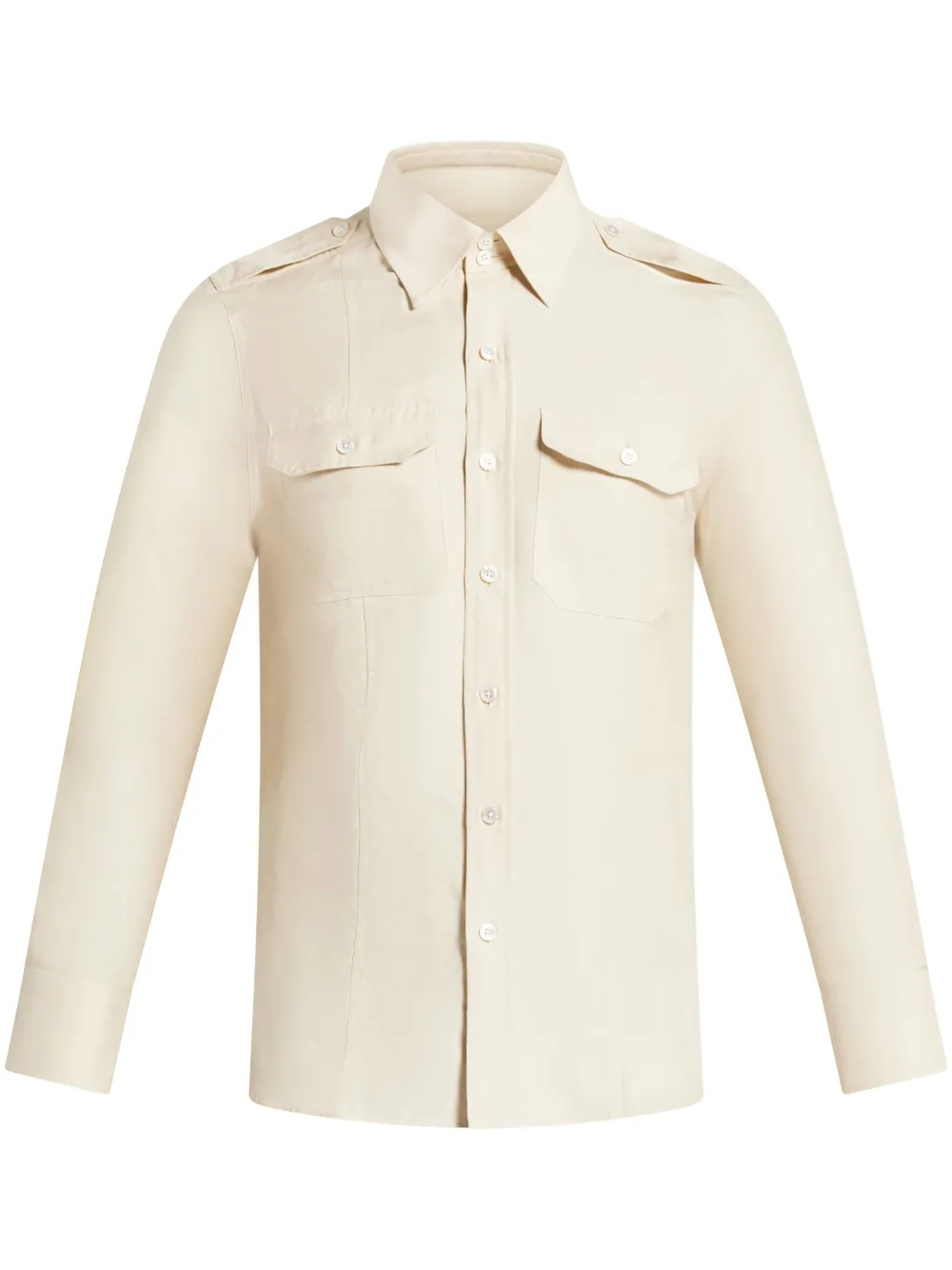 Рубашка с длинными рукавами TOM FORD, нейтральный
Рубашка с длинными рукавами TOM FORD, нейтральный