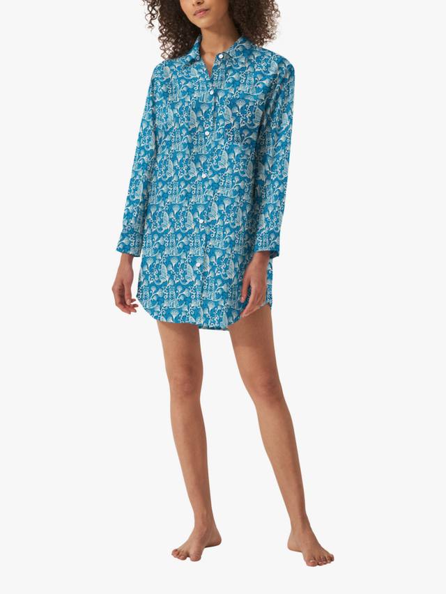 Ночная рубашка из органического хлопка с принтом тигра и цветов myza, Green
Ночная рубашка из органического хлопка с принтом тигра и цветов myza, Green