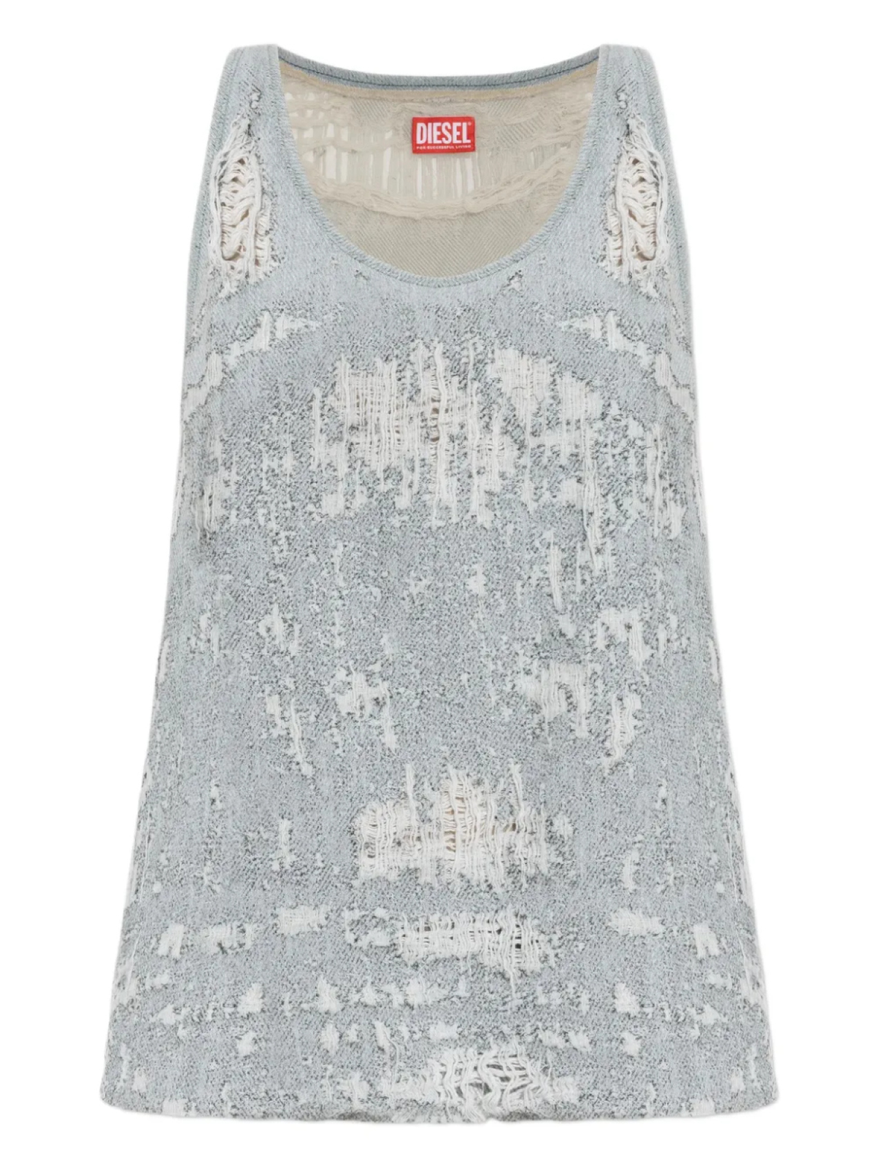 Майка-топ De-Dalby с эффектом потертости Diesel, серый
Майка-топ De-Dalby с эффектом потертости Diesel, серый