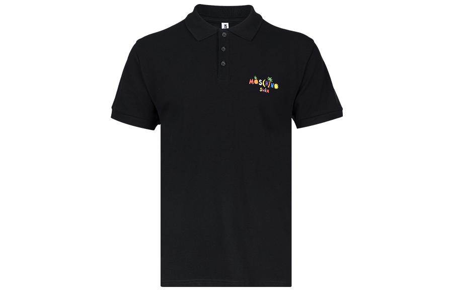 MOSCHINO Мужская черная поло, Черный, MOSCHINO Мужская черная поло
MOSCHINO Мужская черная поло, Черный, MOSCHINO Мужская черная поло
