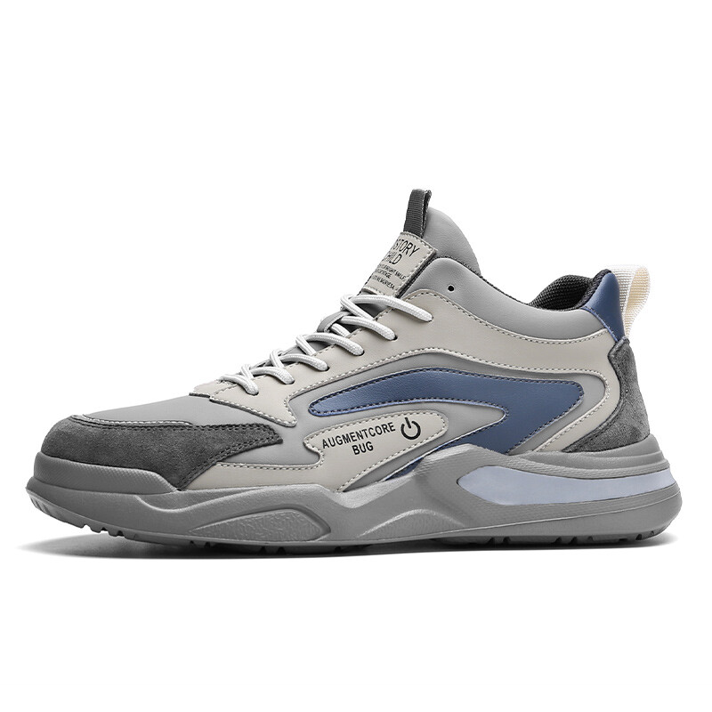 Кеды, обувь для скейтборда унисекс средней высоты Abciu, серый/синий
Кеды, обувь для скейтборда унисекс средней высоты Abciu, серый/синий