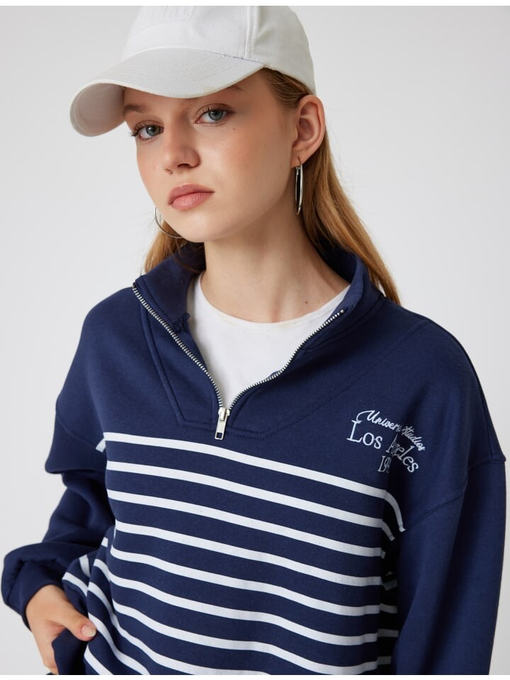 Толстовка KOTON, темно-синий
Толстовка KOTON, темно-синий