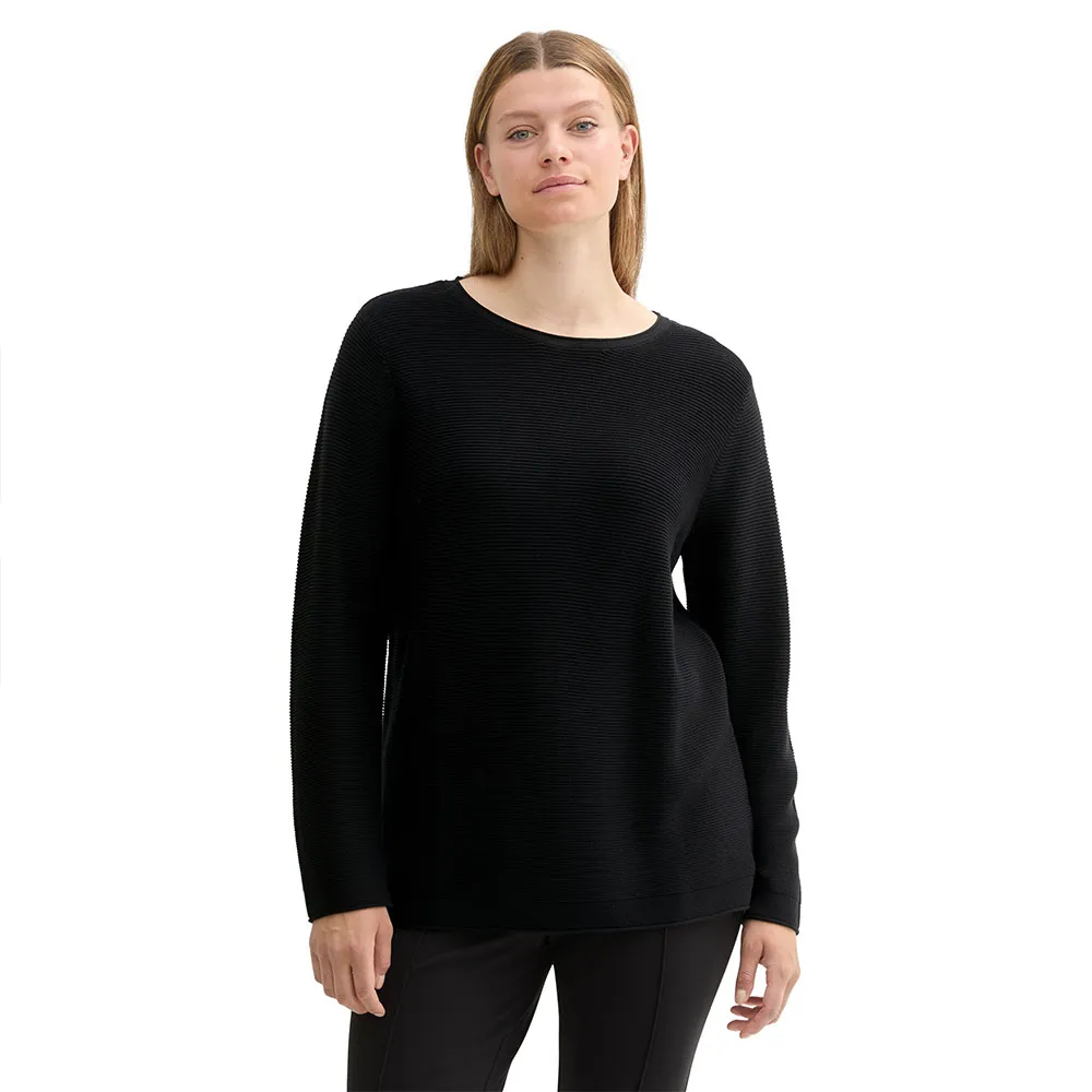 Свитер Tom Tailor New Ottoman Plus, черный
Свитер Tom Tailor New Ottoman Plus, черный