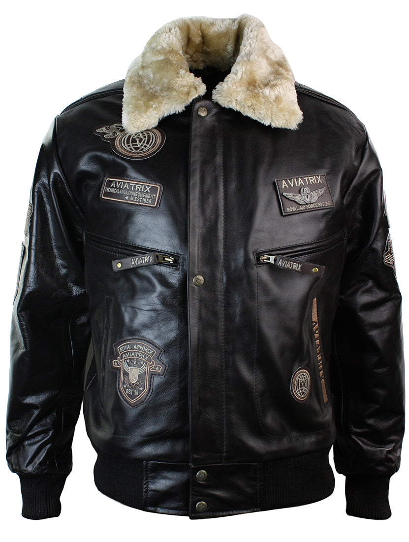 Кожаная куртка-бомбер «Авиатор» TruClothing, коричневый
Кожаная куртка-бомбер «Авиатор» TruClothing, коричневый