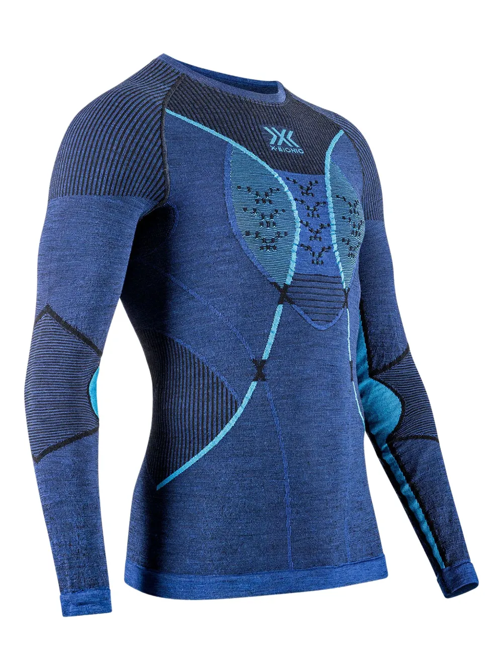 Спортивная футболка с вышитым логотипом X BIONIC, синий
Спортивная футболка с вышитым логотипом X BIONIC, синий