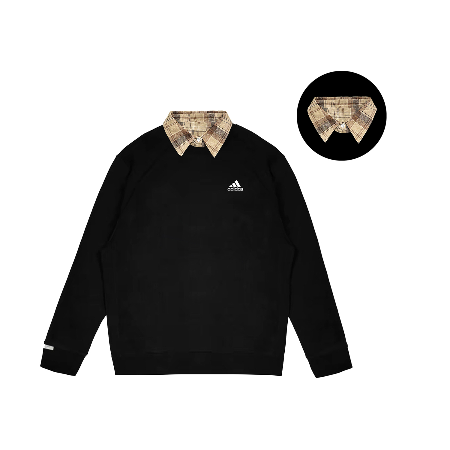 Adidas Толстовки LABEL, унисекс, черные, коричневые, с отворотом, средней толщины, стандартного размера
Adidas Толстовки LABEL, унисекс, черные, коричневые, с отворотом, средней толщины, стандартного размера