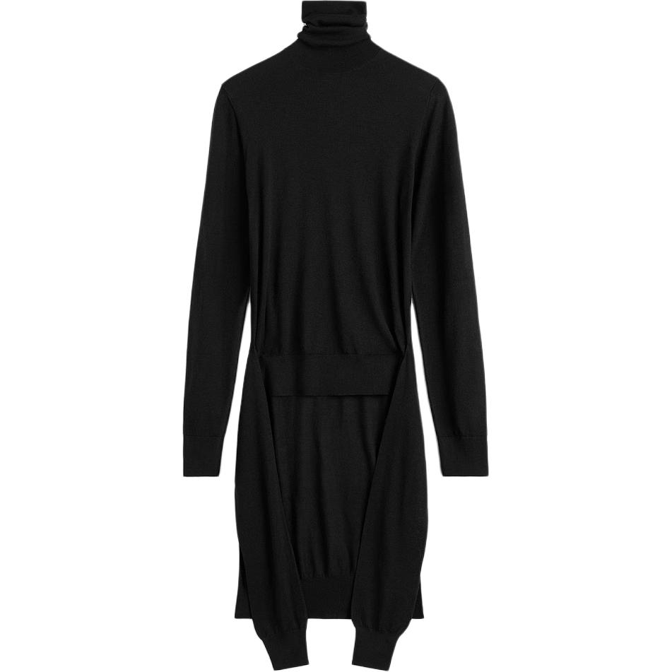 Двурукавное платье-водолазка с завязкой спереди TOTEME, черный
Двурукавное платье-водолазка с завязкой спереди TOTEME, черный