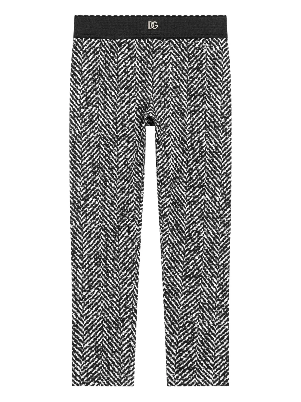 Леггинсы с узором шеврон Dolce & Gabbana Kids, черный
Леггинсы с узором шеврон Dolce & Gabbana Kids, черный