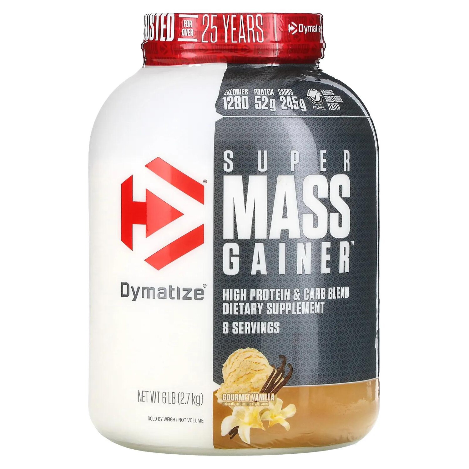 Dymatize Nutrition Super Mass Gainer со вкусом ванили 6 фунтов (2,7 кг)
Dymatize Nutrition Super Mass Gainer со вкусом ванили 6 фунтов (2,7 кг)