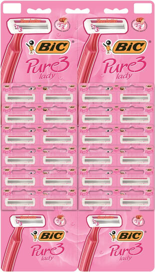 Бритва, 24 шт. Bic, Pure 3 Lady
Бритва, 24 шт. Bic, Pure 3 Lady