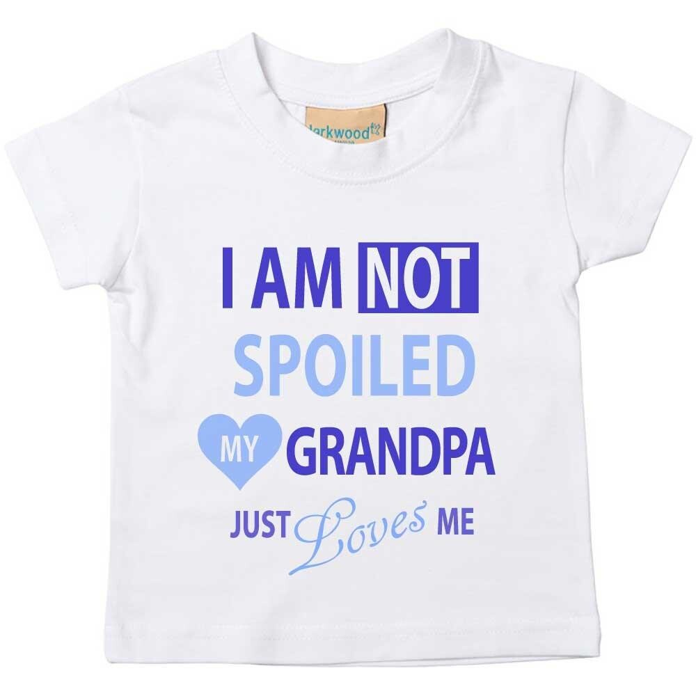 Футболка для мальчиков «Я не испорчен, мой дедушка просто любит меня» 60 SECOND MAKEOVER, белый
Футболка для мальчиков «Я не испорчен, мой дедушка просто любит меня» 60 SECOND MAKEOVER, белый