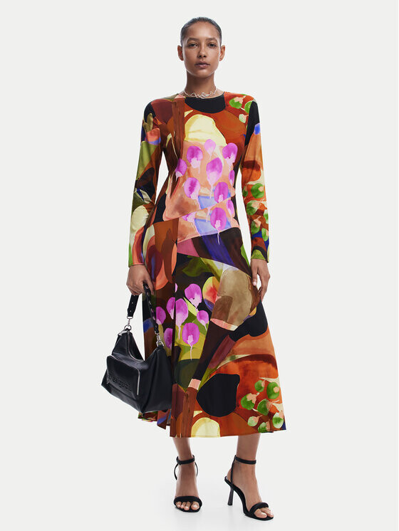 Платье на каждый день, стандартного кроя Desigual, мультиколор
Платье на каждый день, стандартного кроя Desigual, мультиколор