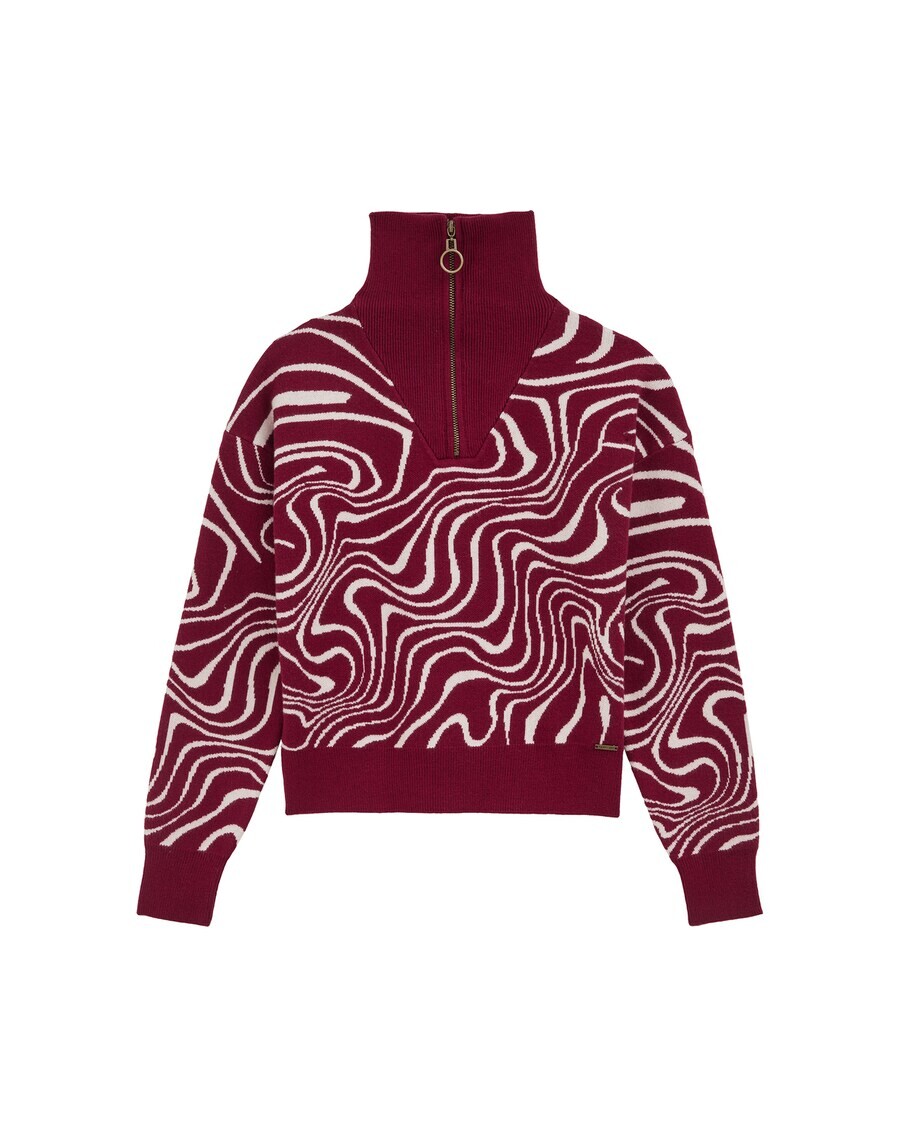 Свитер WE Fashion Sweater, темно-красный
Свитер WE Fashion Sweater, темно-красный