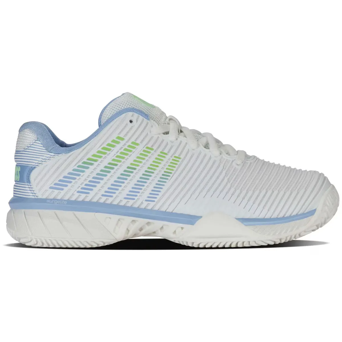 K·Swiss Hypercourt Express 2 HB женские теннисные и падель-туфли K-Swiss, белый/синий
K·Swiss Hypercourt Express 2 HB женские теннисные и падель-туфли K-Swiss, белый/синий