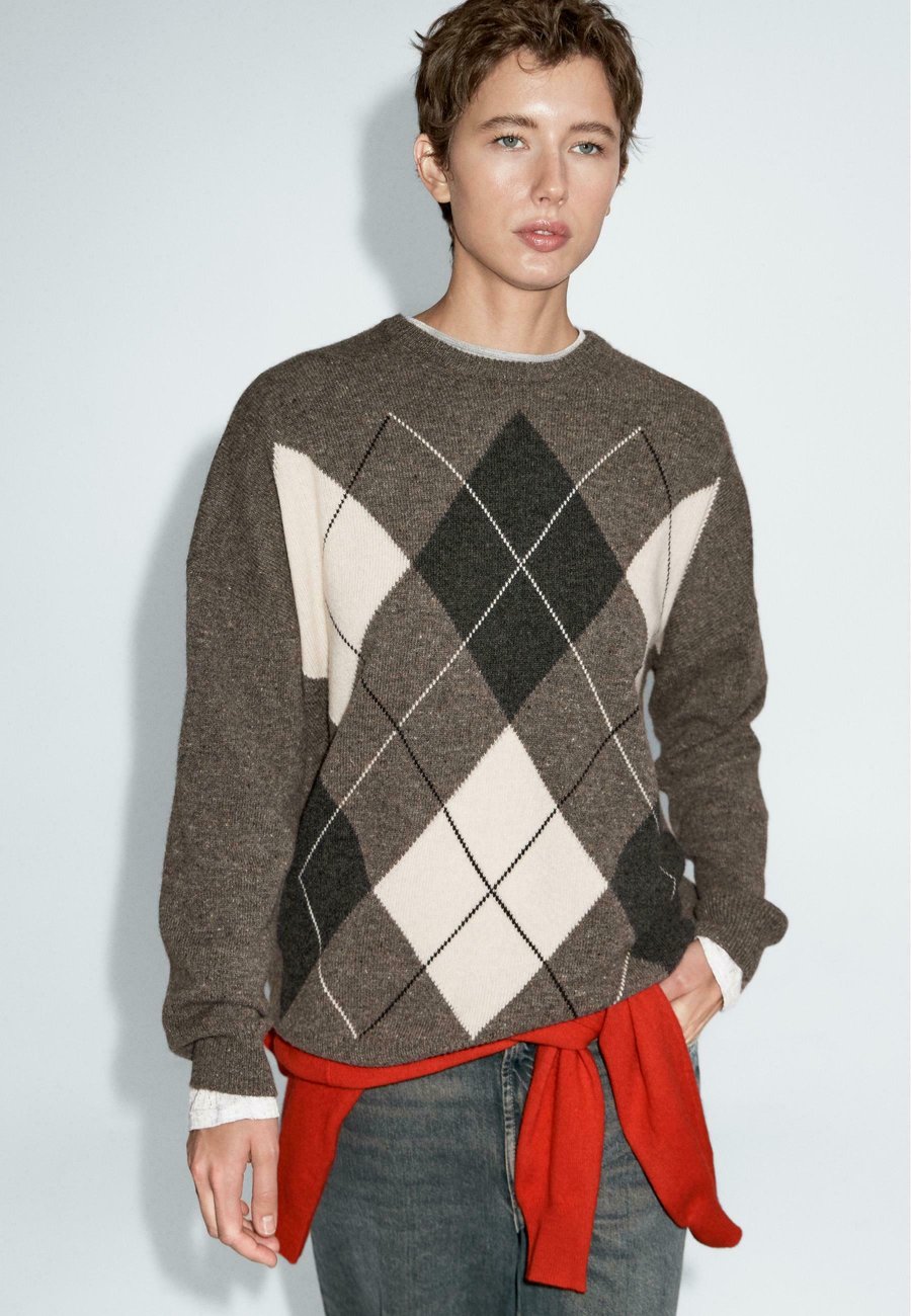 Джемпер Massimo Dutti ARGYLE PRINT KNIT, Mottled Green
Джемпер Massimo Dutti ARGYLE PRINT KNIT, Mottled Green