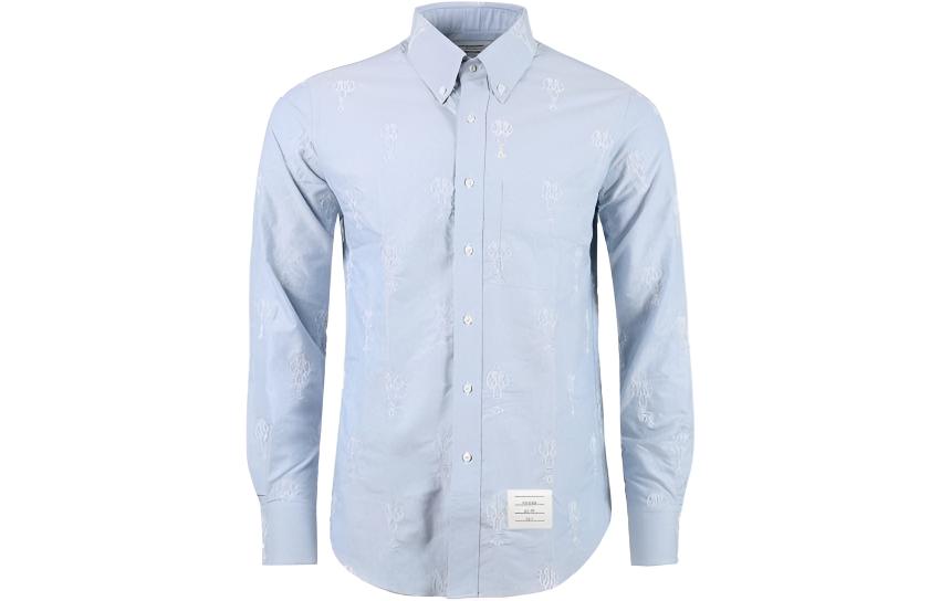 Thom Browne Рубашки мужские синие с острым воротником, средней толщины, другие
Thom Browne Рубашки мужские синие с острым воротником, средней толщины, другие