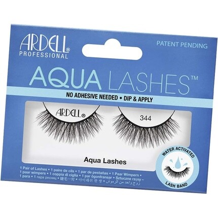 Самоклеящиеся накладные ресницы из натуральных волос Aqua Lashes 344 — клей не требуется, активируются водой — гипоаллергенные, веганские, многоразовые, Ardell
Самоклеящиеся накладные ресницы из натуральных волос Aqua Lashes 344 — клей не требуется, активируются водой — гипоаллергенные, веганские, многоразовые, Ardell