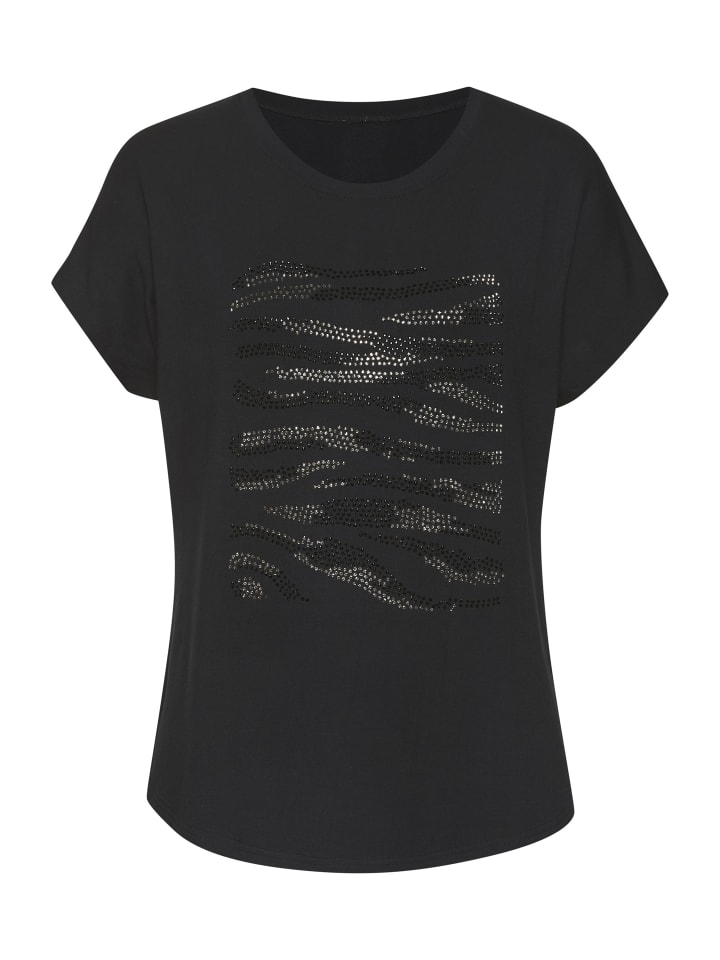 Футболка LASCANA, цвет schwarz, silber
Футболка LASCANA, цвет schwarz, silber