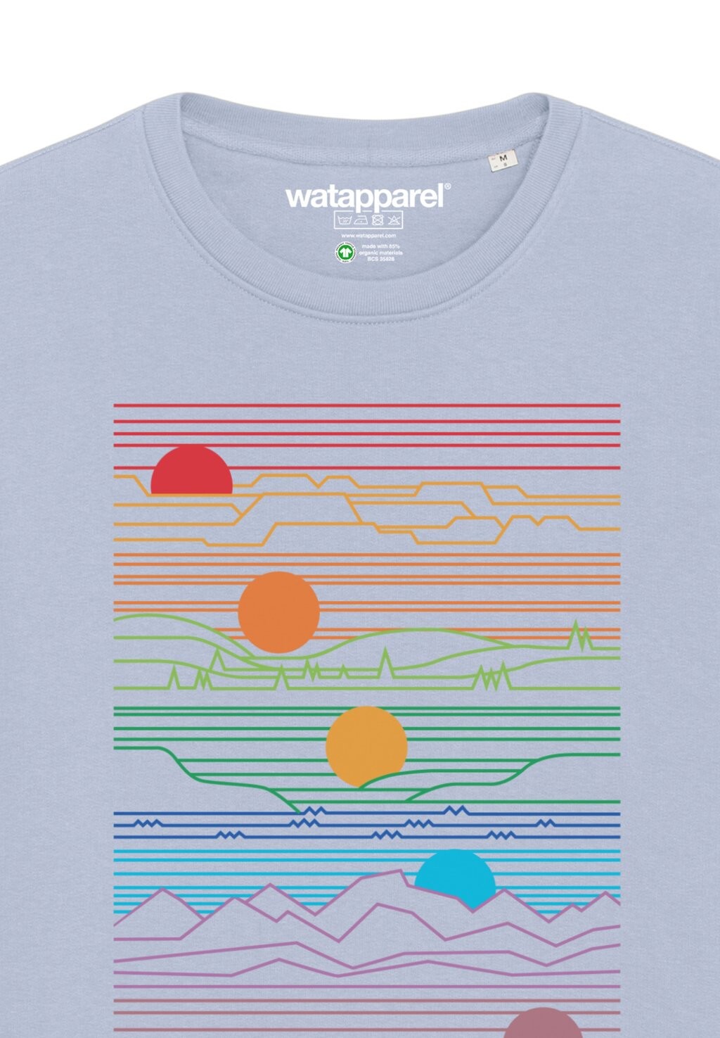 Толстовка SUN AND MOON watapparel, светло-голубой
Толстовка SUN AND MOON watapparel, светло-голубой