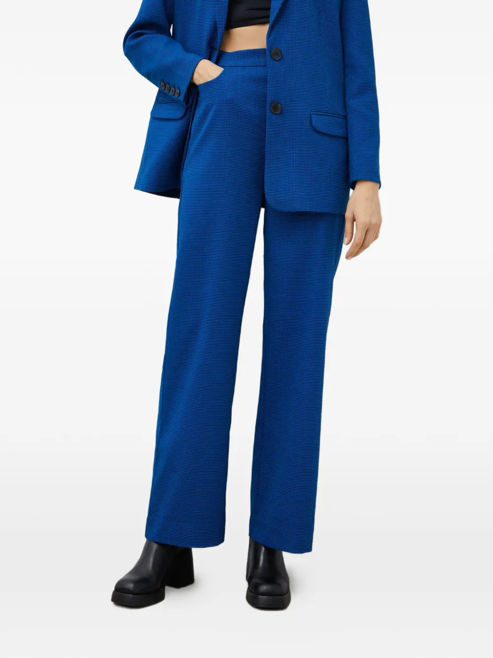 Брюки в гусиную лапку с карманами Gestuz, синий
Брюки в гусиную лапку с карманами Gestuz, синий