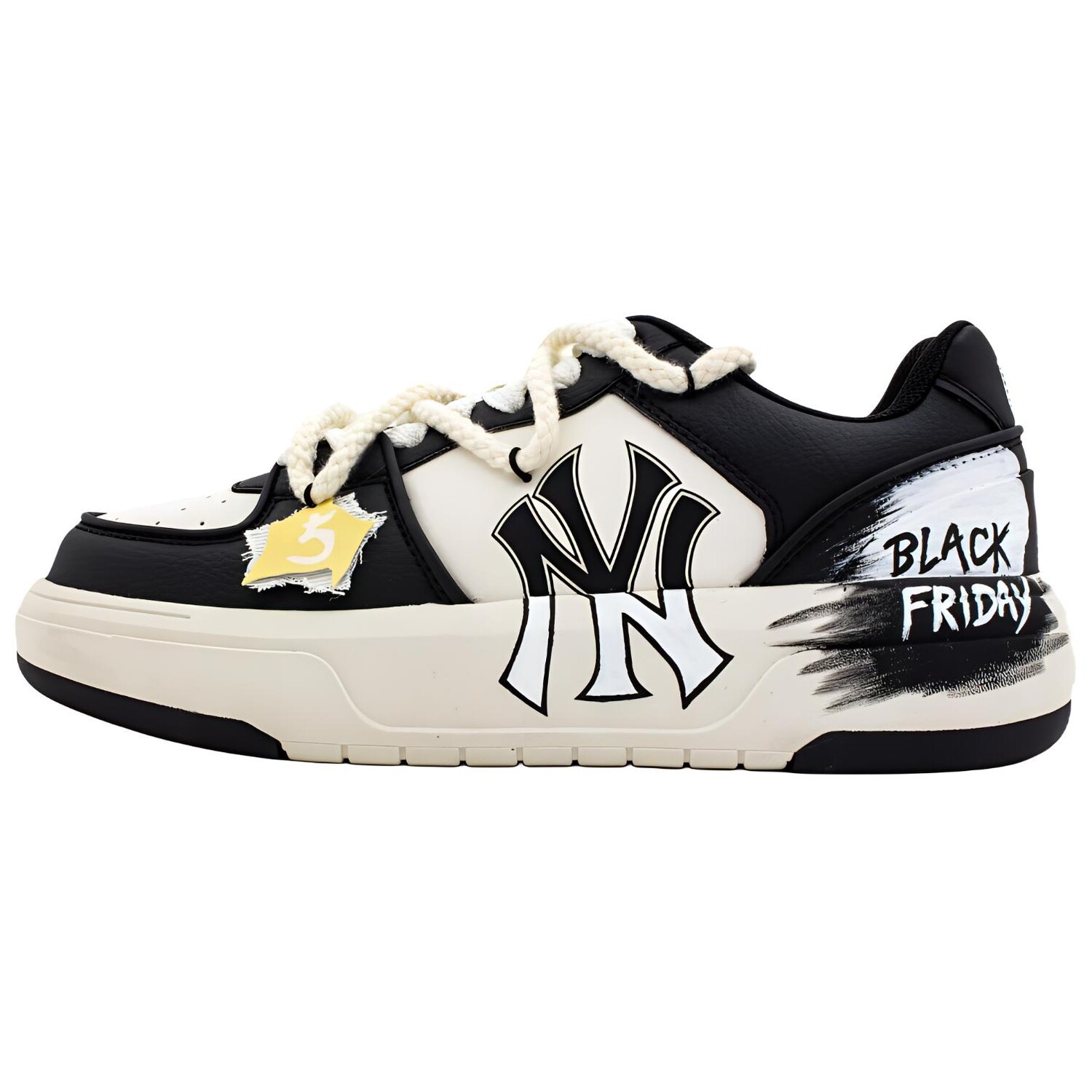 Кроссовки MLB Chunky Liner Skateboarding Shoes Unisex Low-top Black / White, желтый
Кроссовки MLB Chunky Liner Skateboarding Shoes Unisex Low-top Black / White, желтый