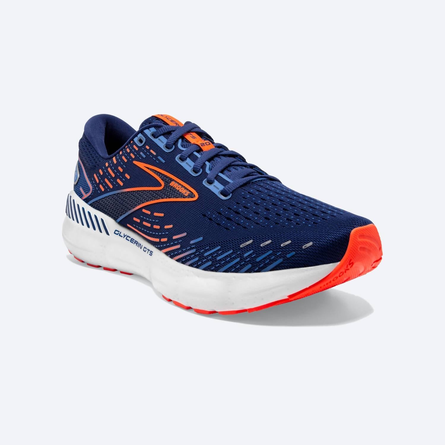 Мужские кроссовки Glycerin Gts 20 — D/средней ширины, синий Depths/palace Blue/оранжевый Brooks
Мужские кроссовки Glycerin Gts 20 — D/средней ширины, синий Depths/palace Blue/оранжевый Brooks
