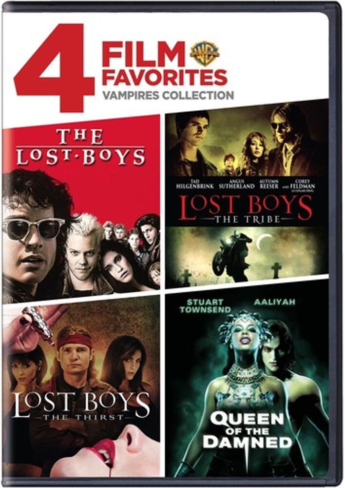 Диск DVD 4-Film Favorites Vampires Collection - The Lost Boys / Queen of The Damned
Диск DVD 4-Film Favorites Vampires Collection - The Lost Boys / Queen of The Damned