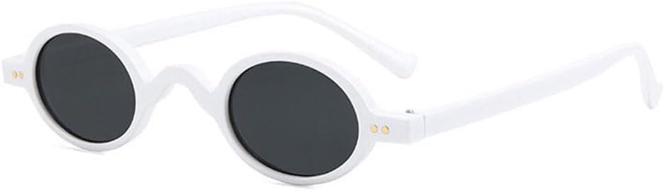 Модные маленькие круглые солнцезащитные очки для женщин, классический винтажный стиль стимпанк, мужские солнцезащитные очки с защитой от УФ-излучения UV400, овальная женская оправа generic, White Gray
Модные маленькие круглые солнцезащитные очки для женщин, классический винтажный стиль стимпанк, мужские солнцезащитные очки с защитой от УФ-излучения UV400, овальная женская оправа generic, White Gray