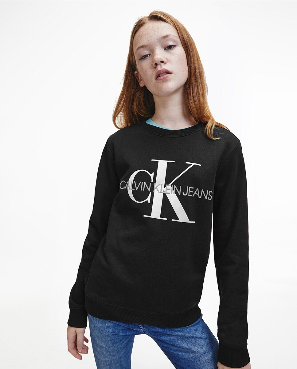 Черная толстовка для мальчика с принтом Calvin Klein Calvin Klein, черный
Черная толстовка для мальчика с принтом Calvin Klein Calvin Klein, черный