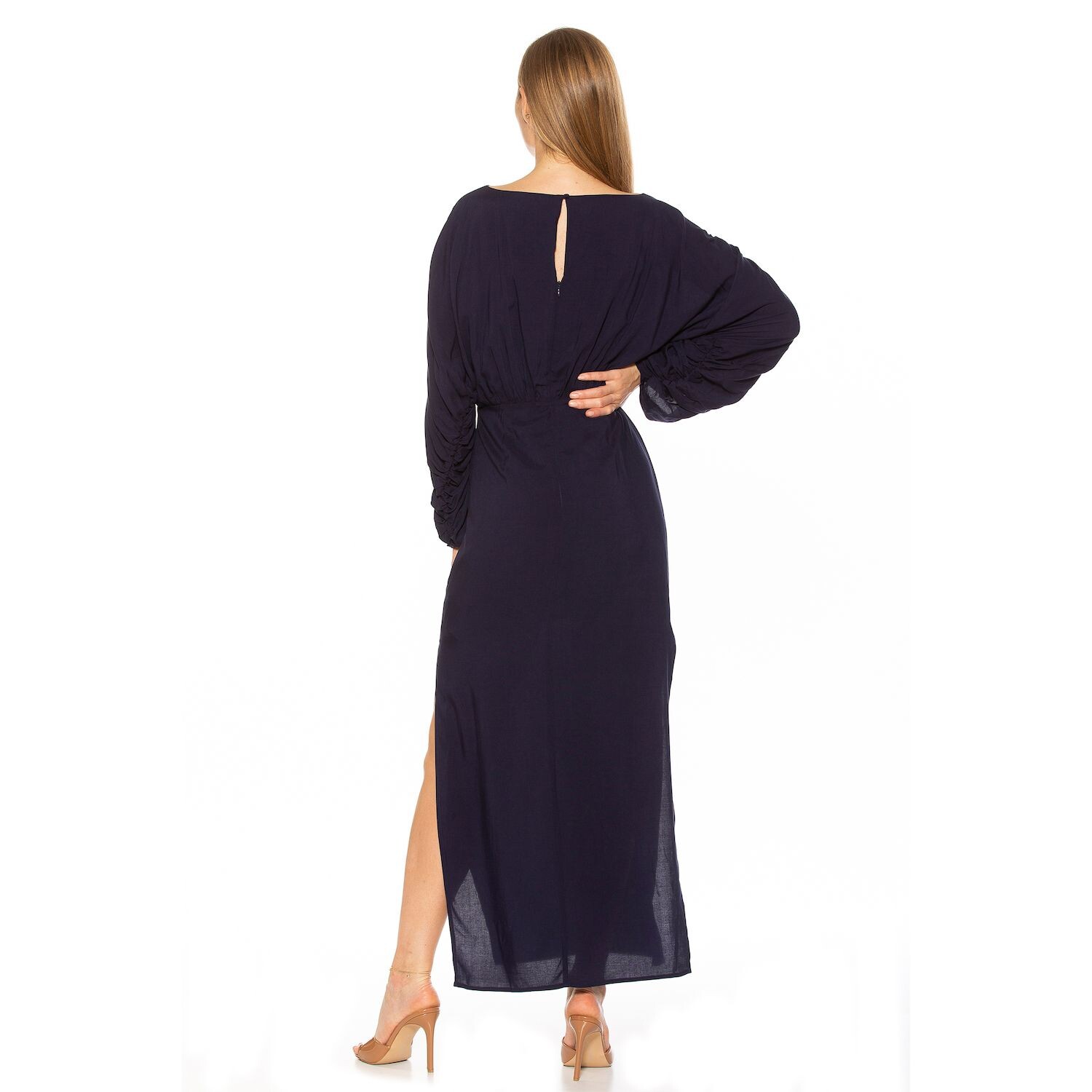 Женское платье макси с присборенной посадкой и разрезом ALEXIA ADMOR ALEXIA ADMOR, темно-синий
Женское платье макси с присборенной посадкой и разрезом ALEXIA ADMOR ALEXIA ADMOR, темно-синий