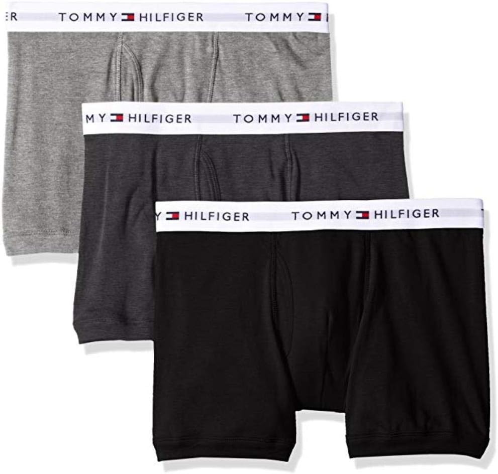 Мужское нижнее белье Tommy Hilfiger, мультипак, классические хлопковые трусы-боксеры, Grey/Dark Grey/Black
Мужское нижнее белье Tommy Hilfiger, мультипак, классические хлопковые трусы-боксеры, Grey/Dark Grey/Black