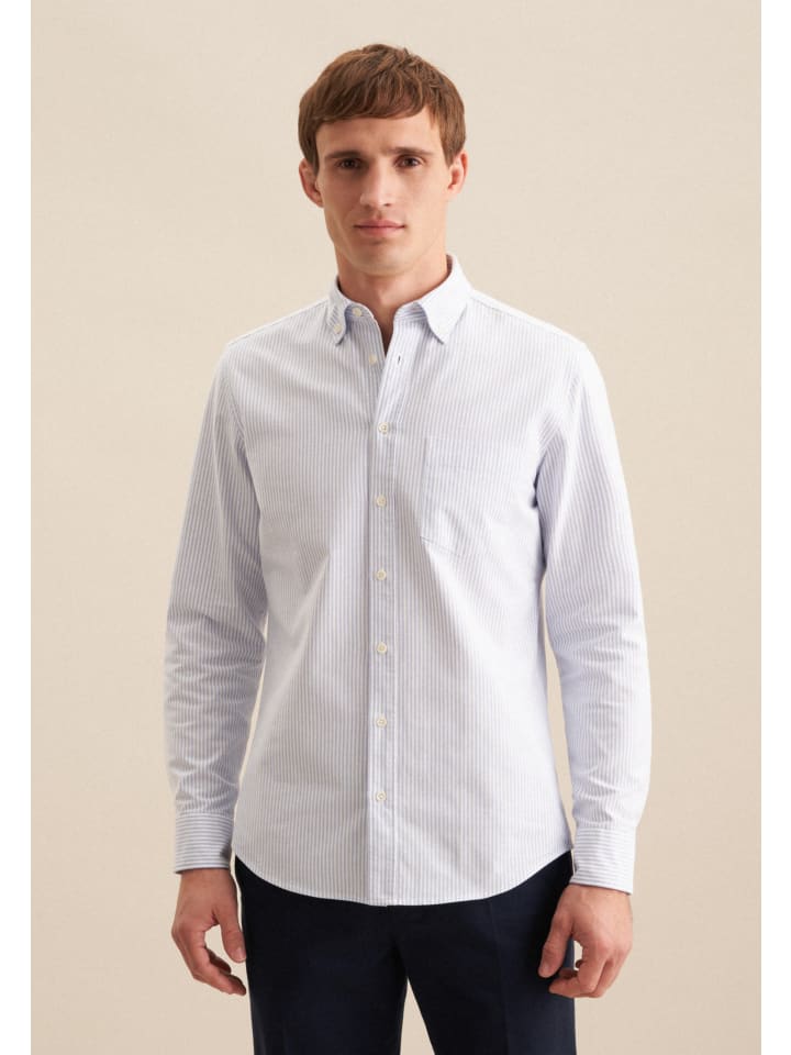 Рубашка Seidensticker, средне-синий
Рубашка Seidensticker, средне-синий