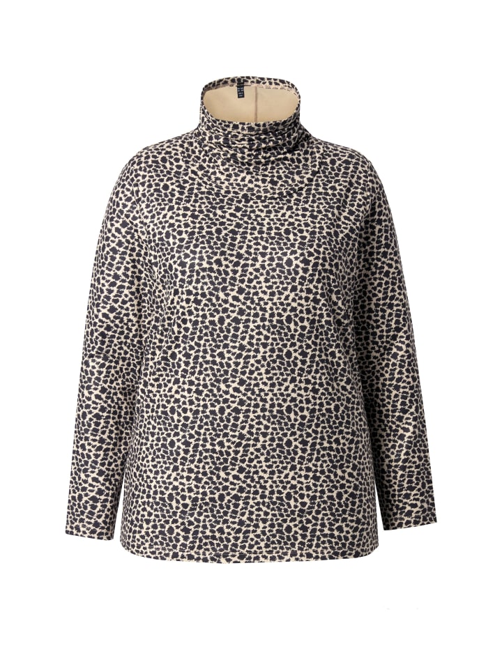 Рубашка с длинным рукавом Ulla Popken, черный 
Рубашка с длинным рукавом Ulla Popken, черный