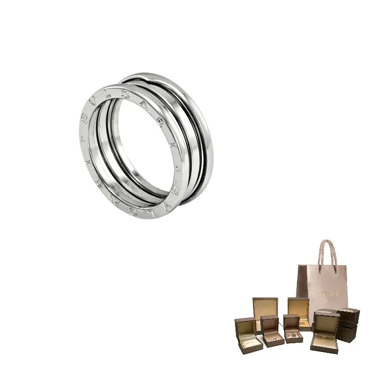 BVLGARI Кольцо из белого золота 585 пробы Unisex Silver
BVLGARI Кольцо из белого золота 585 пробы Unisex Silver