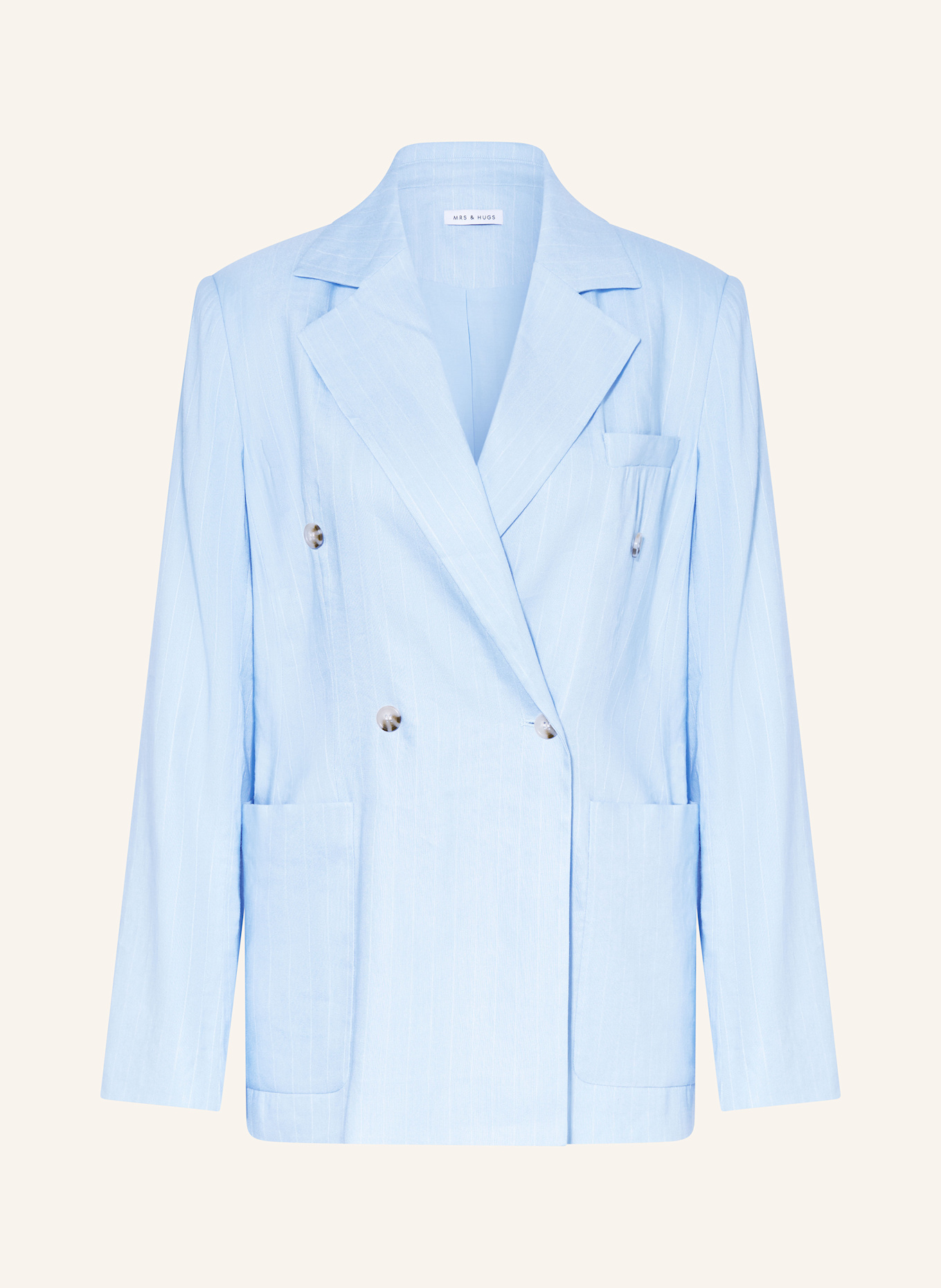 Блейзер с льном Mrs & Hugs, мультиколор
Блейзер с льном Mrs & Hugs, мультиколор