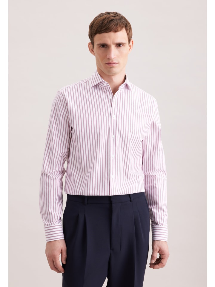 Seidensticker Деловая рубашка, стандартный размер, розового цвета
Seidensticker Деловая рубашка, стандартный размер, розового цвета