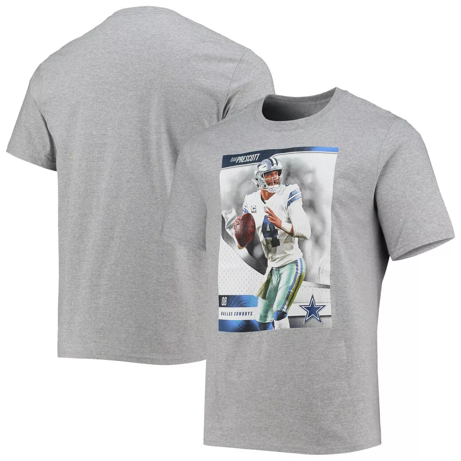 Мужская футболка Dak Prescott Heathered Grey Dallas Cowboys с именем и номером
Мужская футболка Dak Prescott Heathered Grey Dallas Cowboys с именем и номером