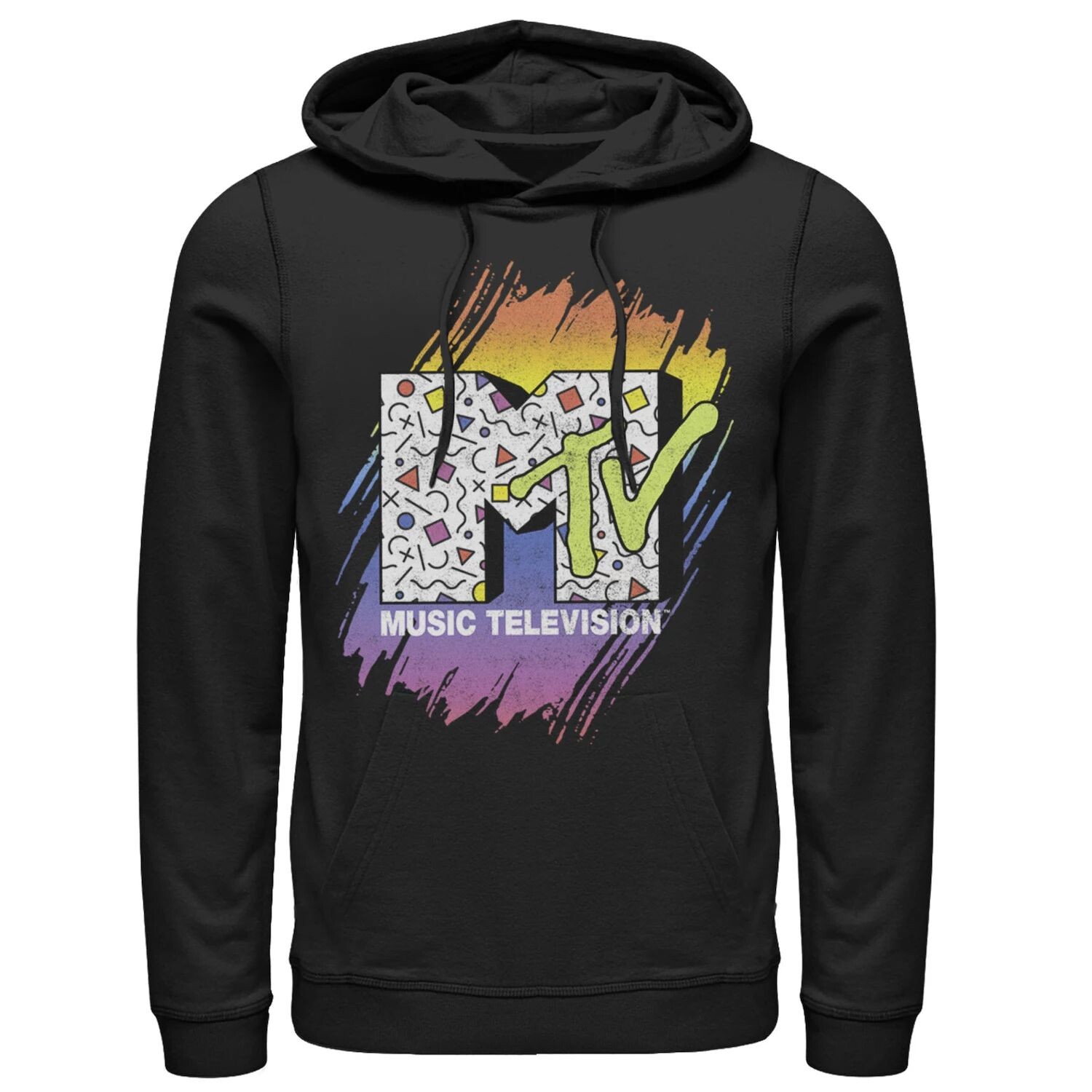 Мужская толстовка с логотипом MTV Music Television и градиентной краской Licensed Character
Мужская толстовка с логотипом MTV Music Television и градиентной краской Licensed Character