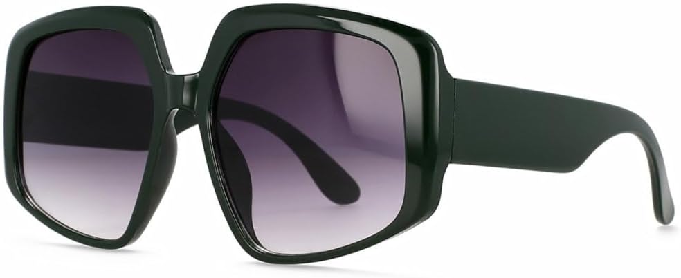 Солнцезащитные очки большого размера 2027 года для женщин, винтажные солнцезащитные очки в крупной оправе для женщин, модные солнцезащитные очки для мужчин MTZJH, Green Grey
Солнцезащитные очки большого размера 2027 года для женщин, винтажные солнцезащитные очки в крупной оправе для женщин, модные солнцезащитные очки для мужчин MTZJH, Green Grey