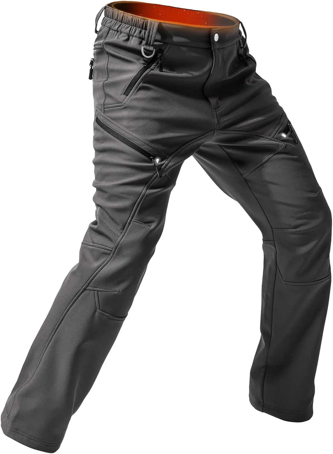 Мужские утепленные карго-штаны Moosehill для зимнего похода, Water-Repellent Softshell, 5 карманов
Мужские утепленные карго-штаны Moosehill для зимнего похода, Water-Repellent Softshell, 5 карманов