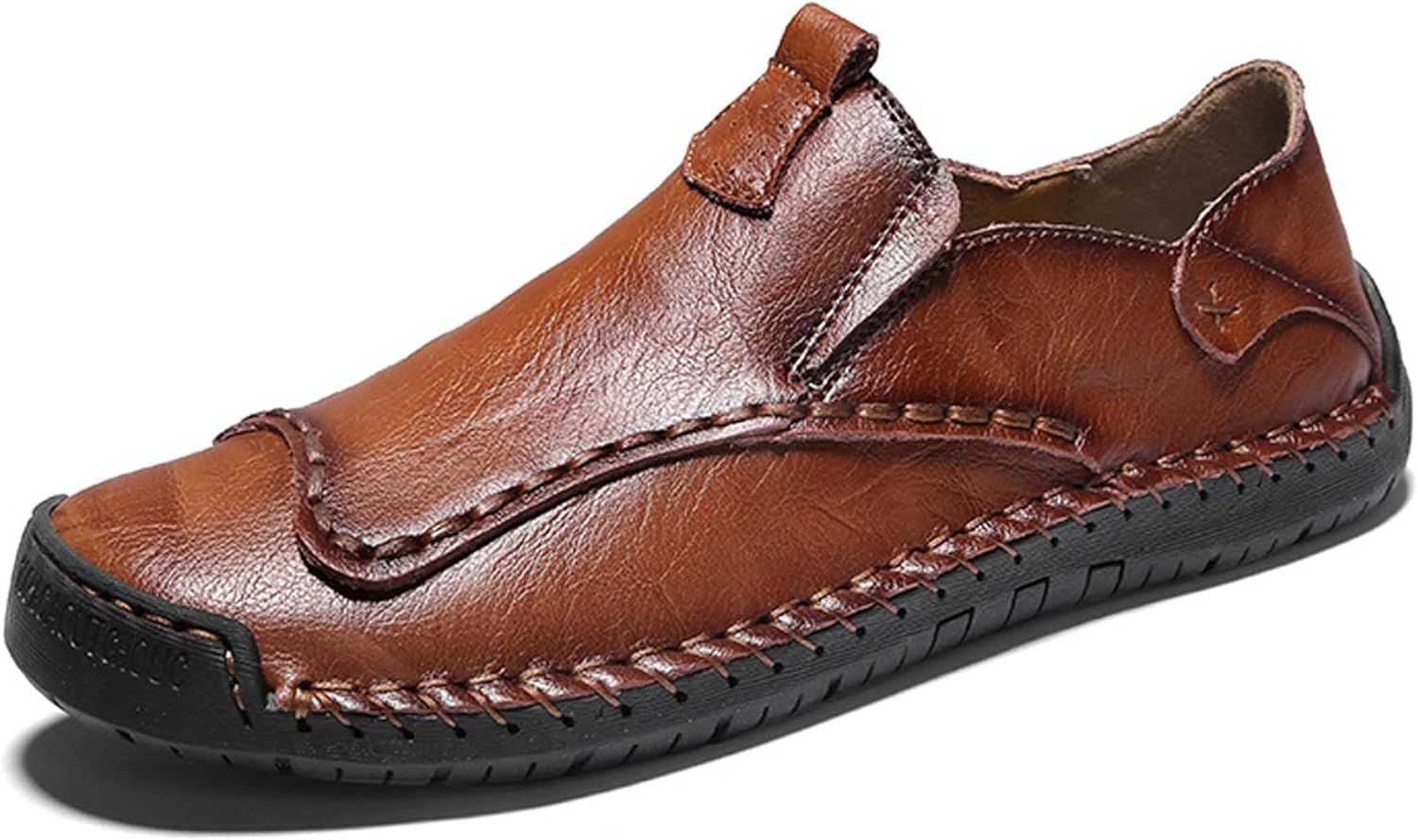 Мужские повседневные лоферы большого размера из кожи, ретро, плоские деловые и лодочные туфли, удобные, с антискользящей подошвой, для работы, ходьбы и вождения Generic, коричневый
Мужские повседневные лоферы большого размера из кожи, ретро, плоские деловые и лодочные туфли, удобные, с антискользящей подошвой, для работы, ходьбы и вождения Generic, коричневый