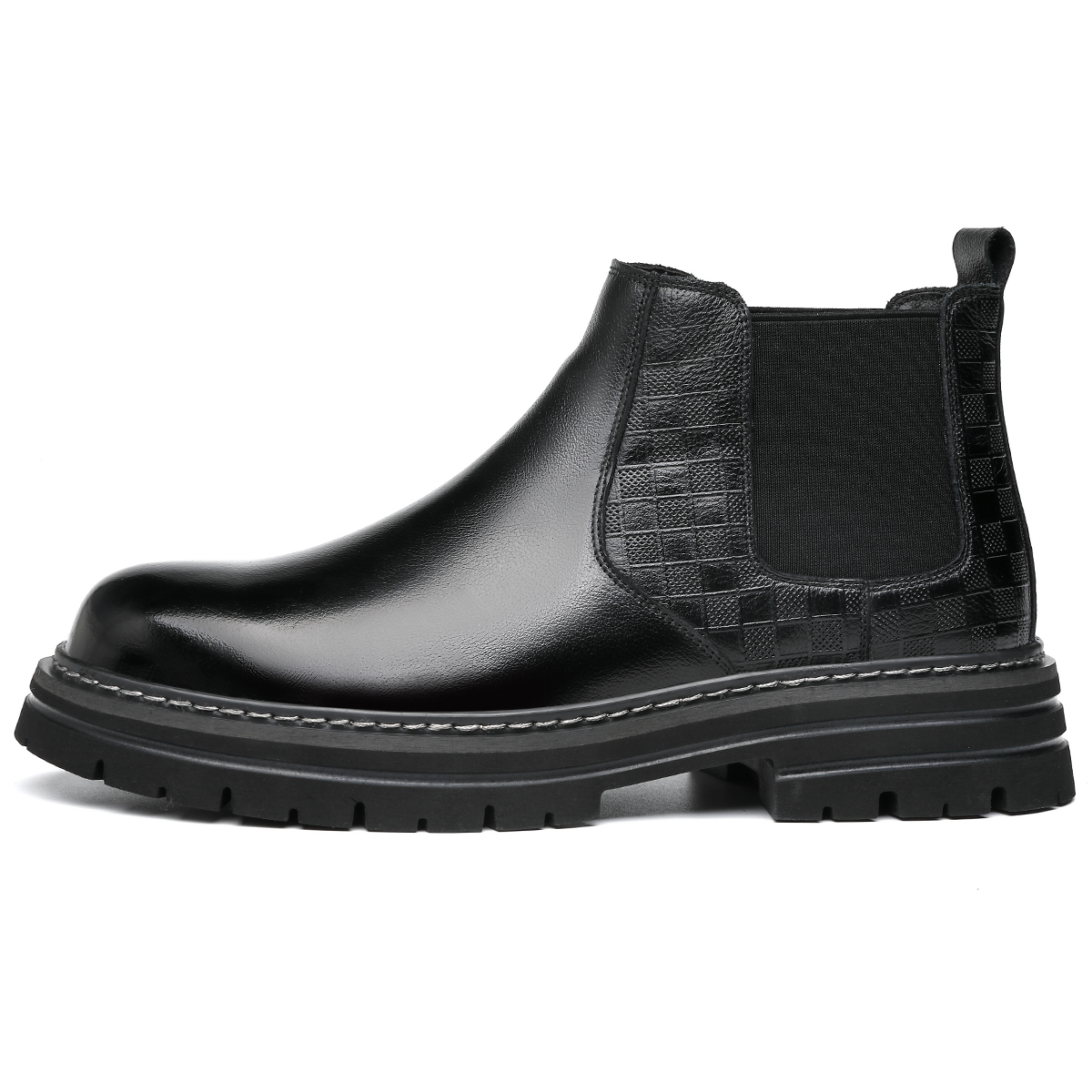 Челси ботинки мужские, длина до щиколотки FAPAI, черный
Челси ботинки мужские, длина до щиколотки FAPAI, черный