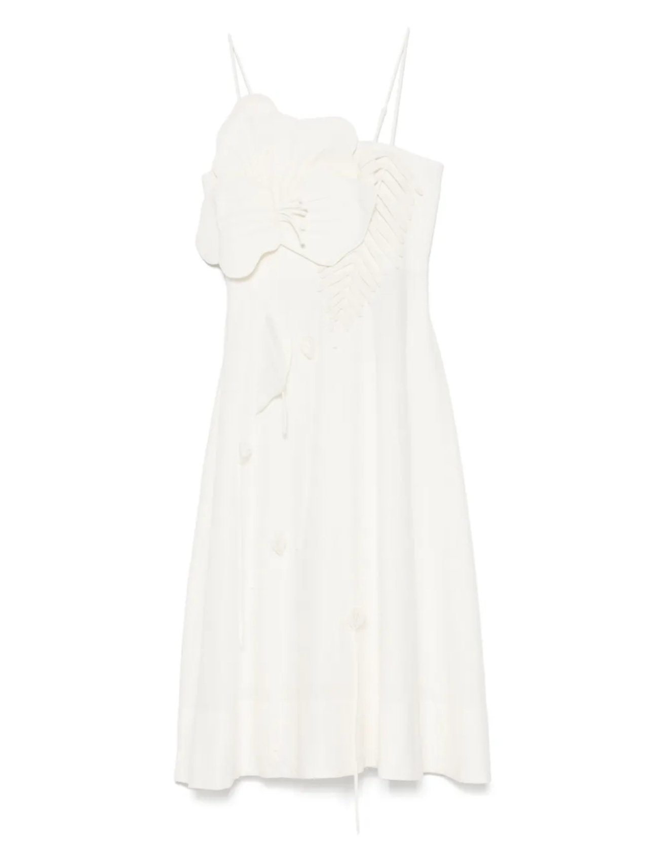 Платье миди с цветочной аппликацией FARM Rio, белый
Платье миди с цветочной аппликацией FARM Rio, белый