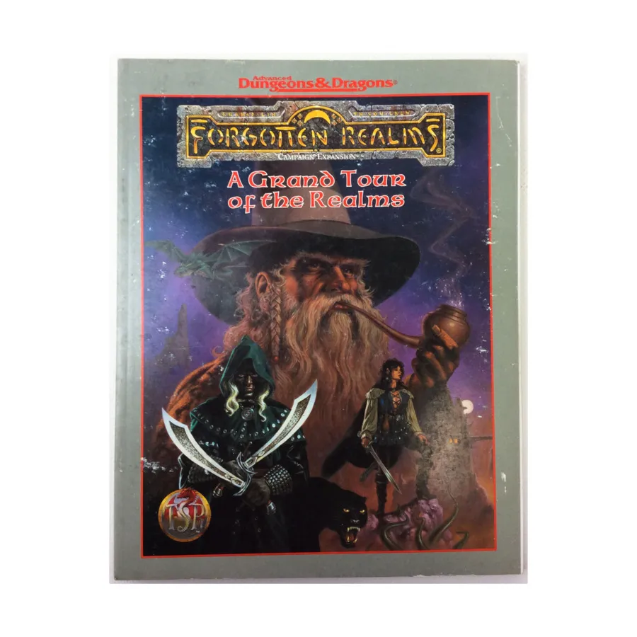 Forgotten Realms Campaign Setting - Grand Tour of the Realms (2nd Edition, 2nd Printing), Forgotten Realms - Box Sets & Miscellaneous, мягкая обложка
Forgotten Realms Campaign Setting - Grand Tour of the Realms (2nd Edition, 2nd Printing), Forgotten Realms - Box Sets & Miscellaneous, мягкая обложка