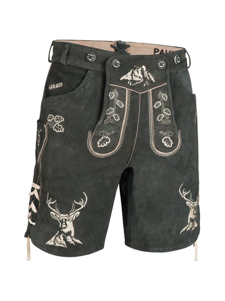 PAULGOS Кожаные шорты, натуральная кожа, модель HK4 серого цвета
PAULGOS Кожаные шорты, натуральная кожа, модель HK4 серого цвета