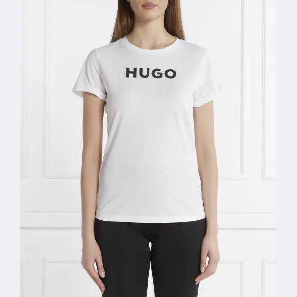 Облегающая футболка Hugo, белый
Облегающая футболка Hugo, белый